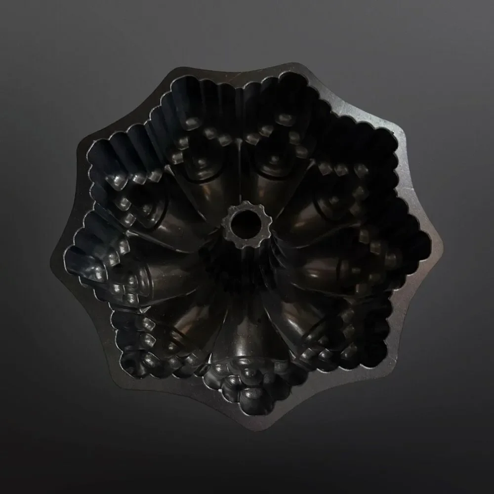 Martha Stewart Cast Aluminum Cathedral Bundt 10 Cup Bundt Pan Cast Non-Stick